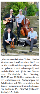 Konzert März 23
